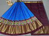 PSRGFSLG4O11SZCD27- Free Size Ikat Silk Lehenga