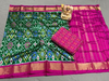 PSRGSDST4O14FSDD50- Ikat sico dupatta with  sico top