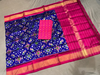 PGMRSDST4V05FSDD09- Ikat Silk dupatta with Ikat sico top