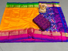 PSRGSDST4V05FFDC13- Ikat Silk dupatta with Ikat sico top