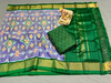 PSRGSDST4V05FFDC14- Ikat Silk dupatta with Ikat sico top