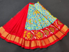 PSSIZSLG4V04IBCC58- Zero size Ikat silk lehenga