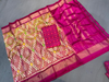 PGMRSDST4V09FSDC04- Ikat Silk dupatta with Ikat sico top