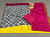 PSRGSDST4V10FFCD12- Ikat Silk dupatta with Ikat sico top