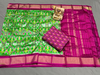 PSRGSDST4V10FFCD73- Ikat Silk dupatta with Ikat sico top