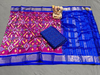 PSRGSDST4V10FFCD86- Ikat Silk dupatta with Ikat sico top