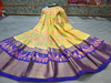 PGMRFSLG4V13SZDC04- Free Size Ikat Silk Lehenga