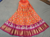 PGMRFSLG4D31SZDC22- Free Size Ikat Silk Lehenga