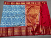 PSSIKBRS5J02FDDC01- Kanchi border Ikat silk saree