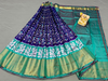 PSRGFSLG5J05SZCD06- Free Size Ikat Silk Lehenga