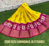 PSDHZSLG4V13ITDC22- Zero size Ikat silk lehenga