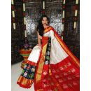 PALUIDSS5F15NDDC25- Ikat silk saree