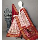 PALUIDSS5F16BSCD37- Ikat silk saree