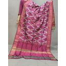 PGMRISDP5F15EDCD32- Ikat silk dupatta