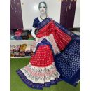 PSRGICTS5F17INCC52- Ikat cotton saree