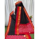 PASKILWS5F20XEDC33- light weight Ikat silk saree