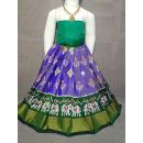 PGMRZSLG5F18IBDC06- Zero Size Ikat Silk Lehenga