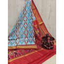 PSHLIDSS5F19BZDC08- Ikat silk saree