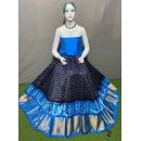 PSRGFSLG5F20SZCC13- Free Size Ikat Silk Lehenga