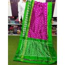 PSRGILWS5F18XZDD11- light weight Ikat silk saree