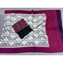 PSSIC3PS5F18IZSD03- Double ikat cotton salwar set