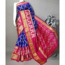 PSTHIDSS5F17NCDC22- Ikat silk saree