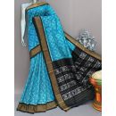 PSNTIDSS5F21NDCD40- Ikat silk saree