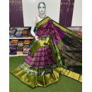 PSRGIDSS5F21BBCC28- Ikat silk saree