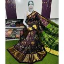 PSRGIDSS5F21BBCC35- Ikat silk saree