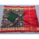 PSSISDST5F222SCCD03- Ikat Silk dupatta with Ikat sico top