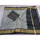 PSSISDST5F25FSCD01- Ikat Silk dupatta with Ikat sico top