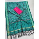 PSSISCDT5M07EFDC49- Ikat Sico dupatta with Ikat sico top