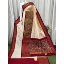 PASKIDSS5F11NECC05- Ikat silk saree