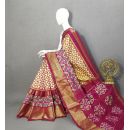 PRKSIDSS5F11NDCC03- Ikat silk saree