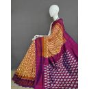 PANHIDSS5F10BTCD07- Ikat silk saree