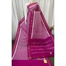 PASKILWS5F12XECC33- light weight Ikat silk saree