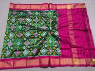 PSSIISDP5M10ECDC06- Ikat silk dupatta