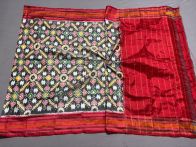 PSSIISDP5M10ECDC13- Ikat silk dupatta