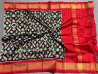 PSSIISDP5M10ECDC33- Ikat silk dupatta