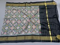 PSSIISDP5M10ECDC51- Ikat silk dupatta