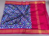 PSSIISDP5M10ECDC54- Ikat silk dupatta