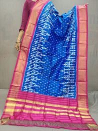 PGMRISDP5M04ECCD06- Ikat silk dupatta