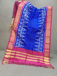 PGMRISDP5M04ECCD18- Ikat silk dupatta