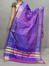 PGMRISDP5M04ECCD34- Ikat silk dupatta