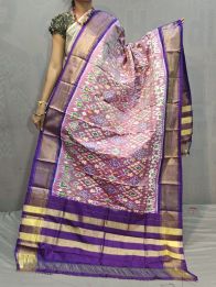 PGMRISDP5M04ECCD47- Ikat silk dupatta