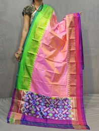 PGMRISDP5M04ECCD67- Ikat silk dupatta