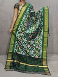 PGMRISDP5M04ECCD71- Ikat silk dupatta