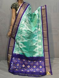 PGMRISDP5M04ECCD91- Ikat silk dupatta