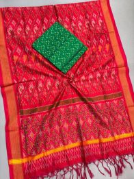 PSSISCDT5M07EFDC21- Ikat Sico dupatta with Ikat sico top