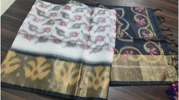 PGMRISCS5F22EZCD10- Ikat Sico saree